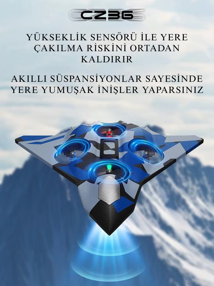 UZAKTAN KUMANDALI BOMBARDIMAN UÇAĞI