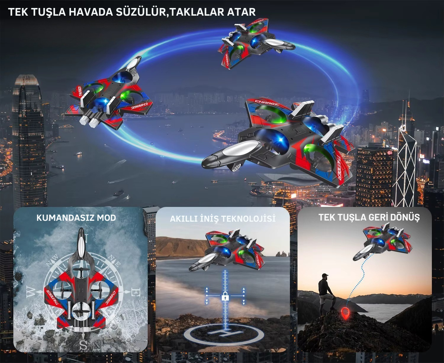 UZAKTAN KUMANDALI BOMBARDIMAN UÇAĞI